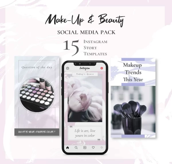 Instagram Stories, Quotes for Make up and Beauty