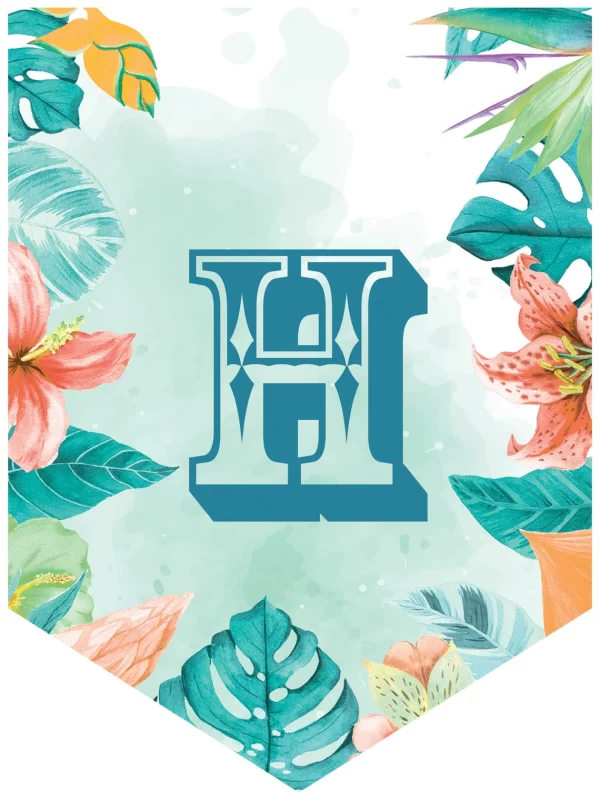 Safari Birthday Banner,  Blue Safari Animals Birthday Theme - Image 4