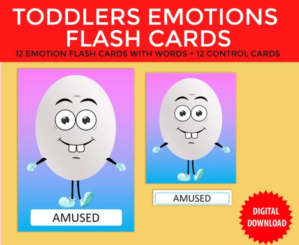 Toddler Emotions Cards