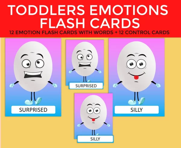 Toddler Emotions Cards - Image 3
