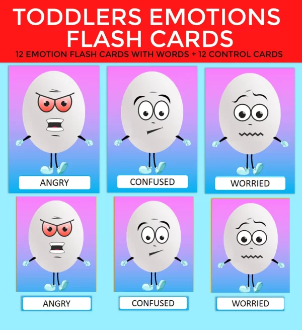 Toddler Emotions Cards - Image 4