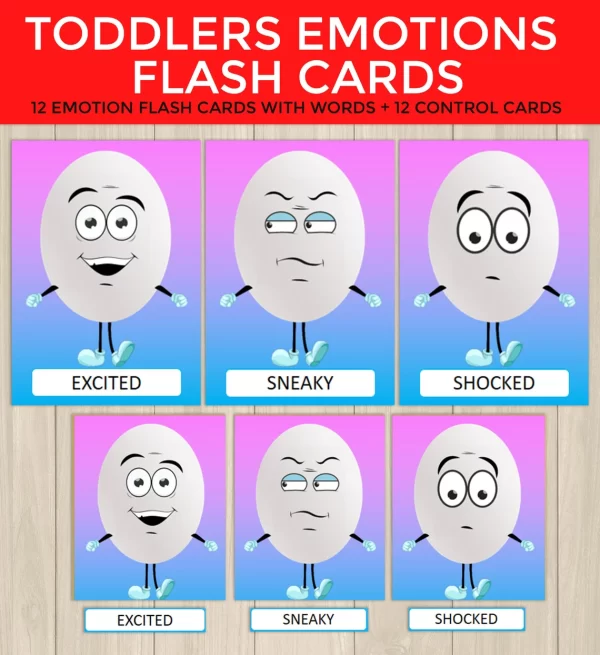 Toddler Emotions Cards - Image 5