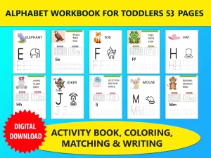 Toddlers Alphabet Workbook