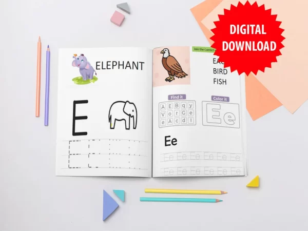 Toddlers Alphabet Workbook