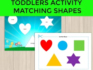 Toddlers Shape Matching and Color Learning Game