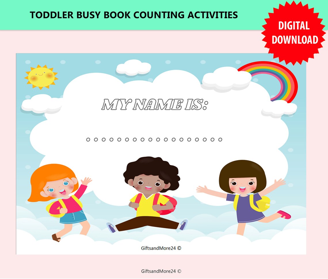 counting 1-10 activity sheets printable math worksheets for toddlers preschool counting and number recognition toddler math fun counting and tracing activities