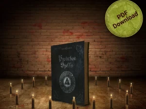 digital download book of protection spells for your book of shadows